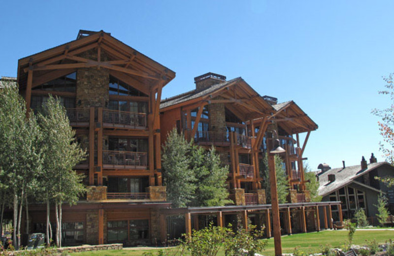 Rental exterior at Rendezvous Mountain Rentals & Management.