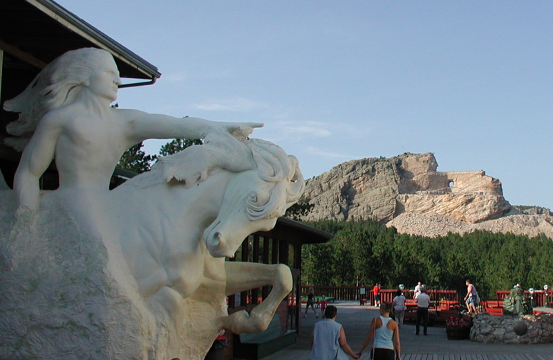 Crazy Horse Memorial near Backroads Inn and Cabins.