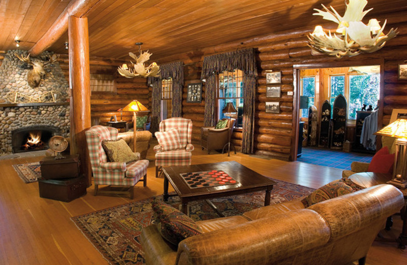 Lounge at Grand View Lodge.