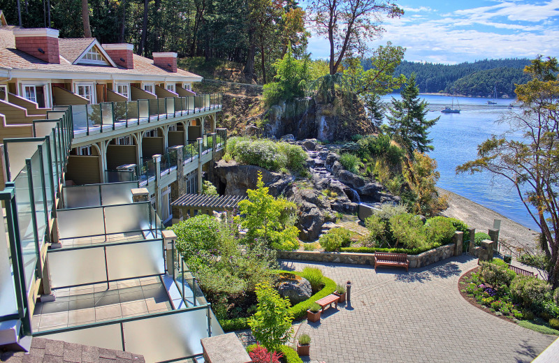 Exterior view of Poets Cove Resort & Spa.