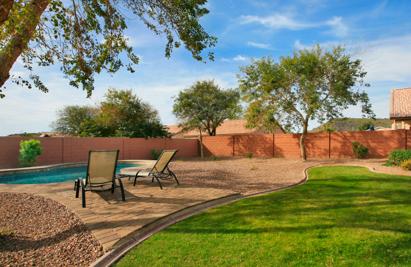 Rental pool at Arizona Vacation Rentals.