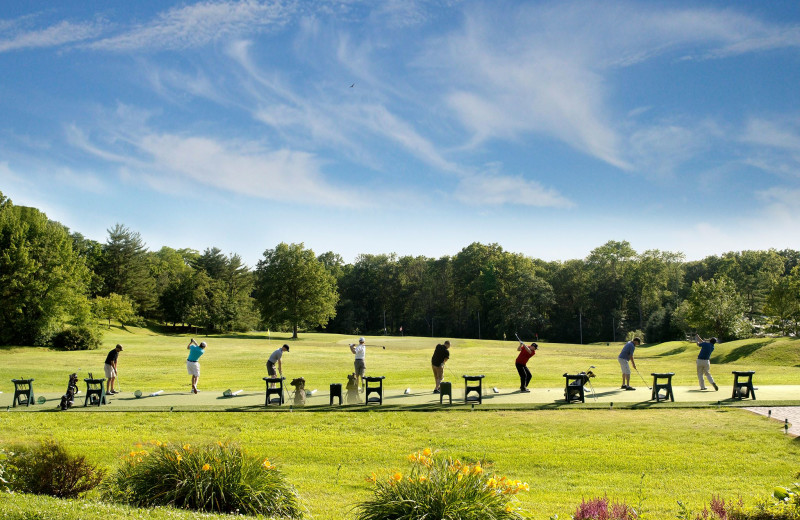 Golf practice at Doral Arrowwood.