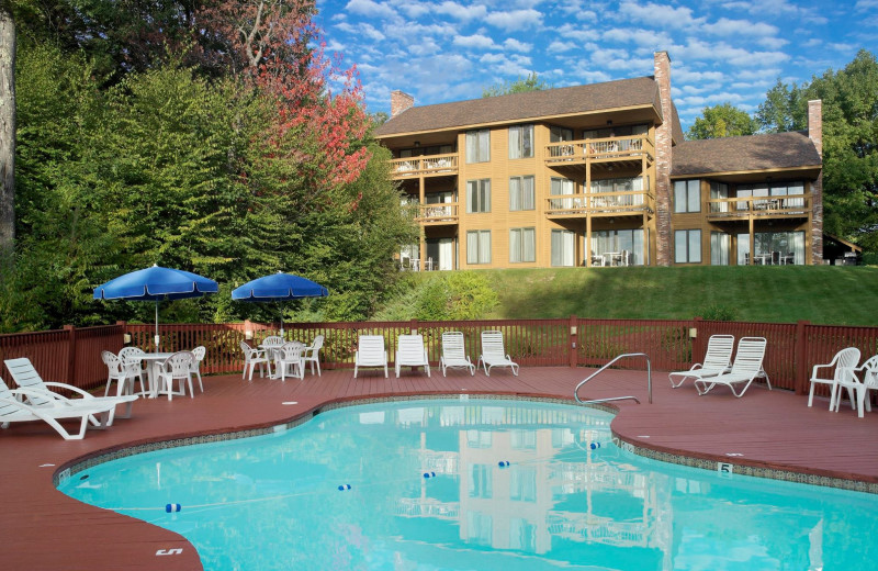 Outdoor pool at the Summit Resort.