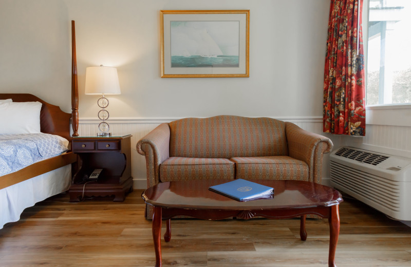 Guest room at Guest room at Cod Cove Inn.