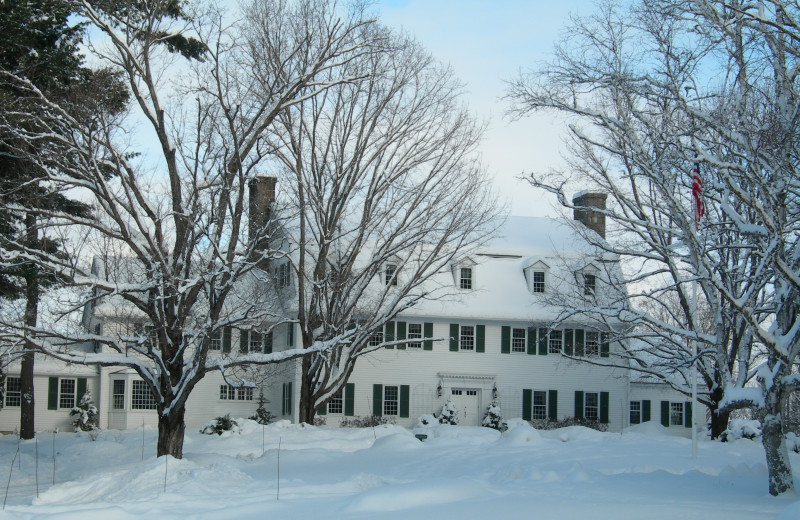 Winter at Adair Country Inn.