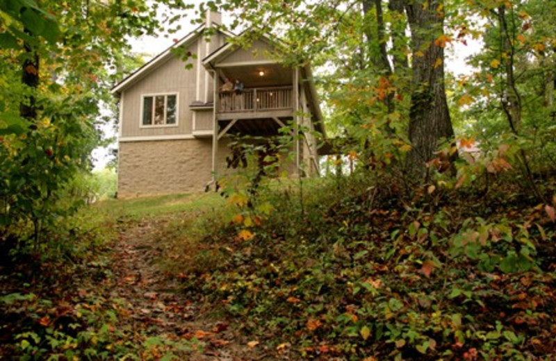 Exterior view of Carter Caves State Resort Park.