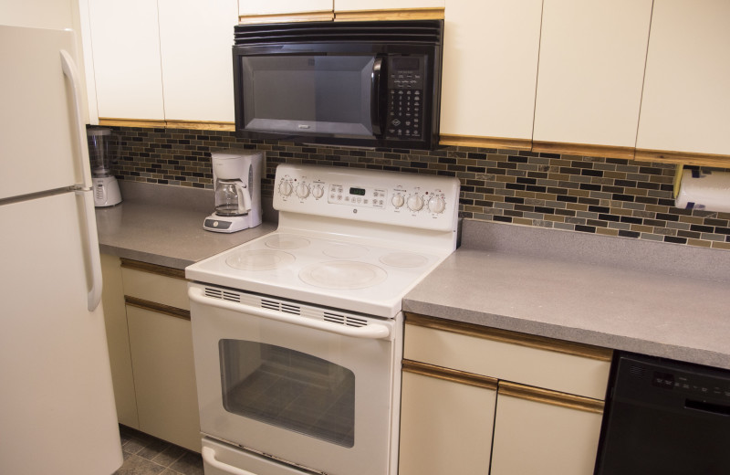 Kitchen at Englewood Beach & Yacht Club.