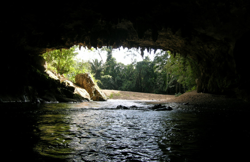 Cave at Belize Beach Suites on Ambergris Caye.