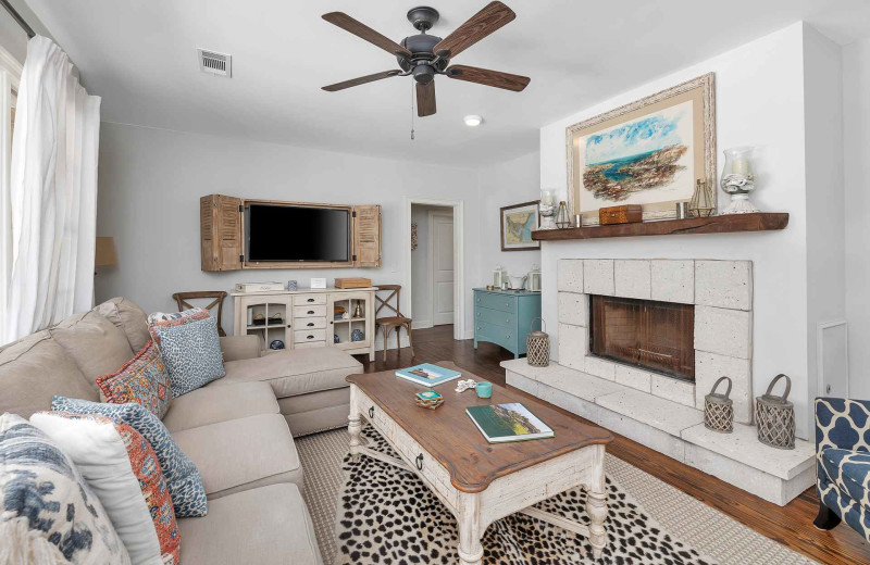 Living room at Real Escapes Properties - Landfall Cottage.