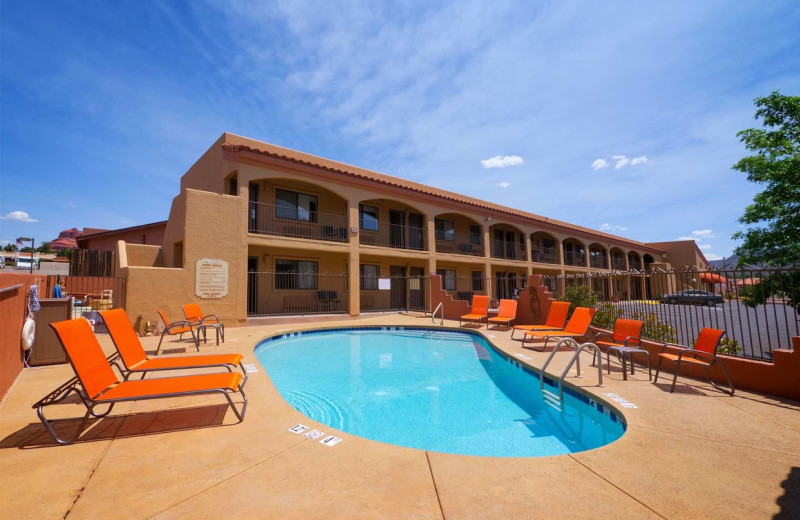 Outdoor pool at Desert Quail Inn.