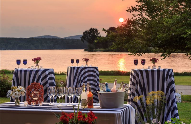 Outdoor Setting at Lake Opechee Inn and Spa