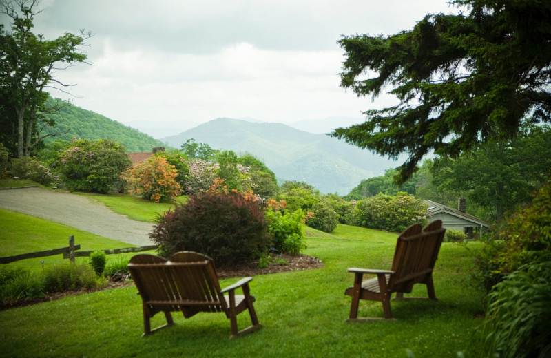 Grounds at Cataloochee Ranch.