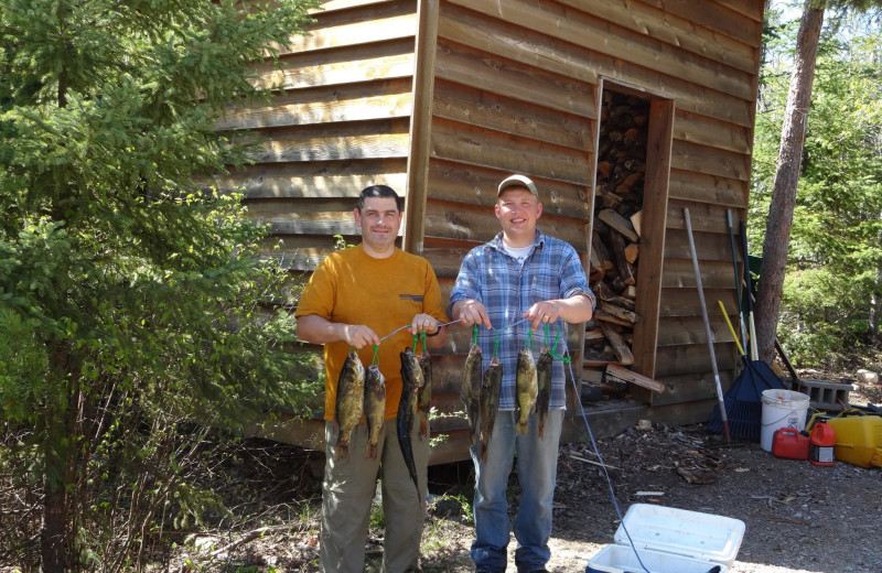 Fishing at Echo Trail Outfitters.