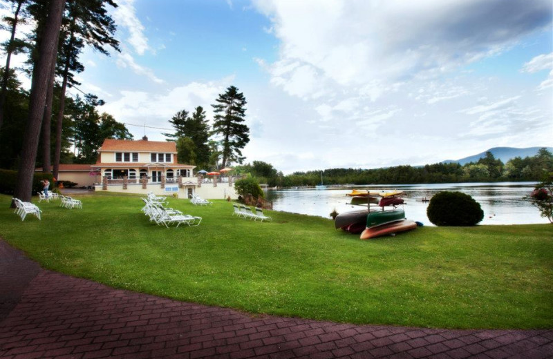 Exterior view of Chelka Lodge.