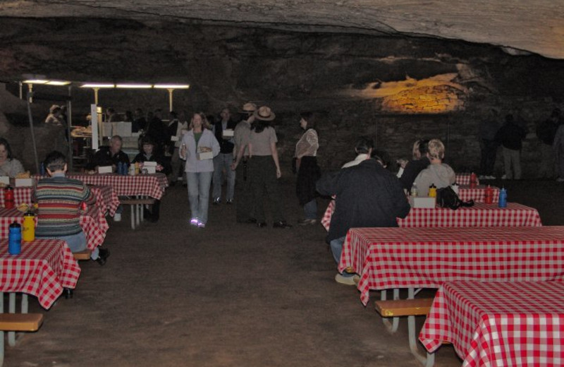 Event lunch at Mammoth Cave Hotel.