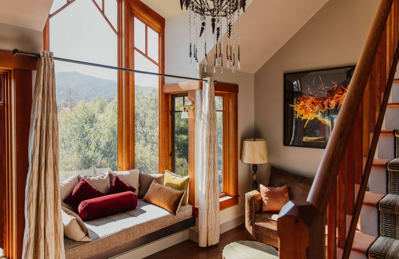 Guest room at Olema House.