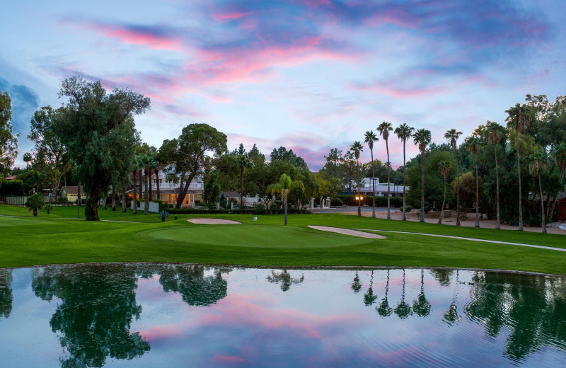 Golf course at Crowne Plaza Resort Phoenix - Chandler Golf Resort.