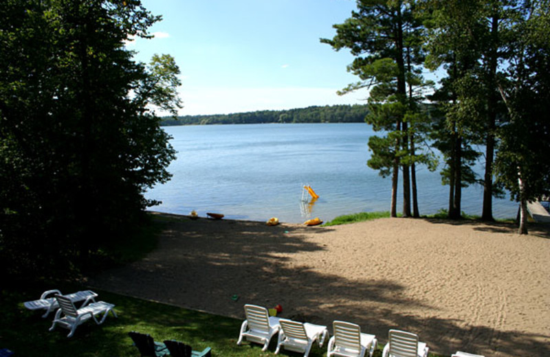 Beach at Timberlane Resort.