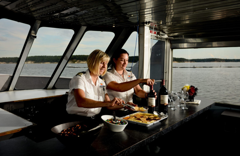 Dinner cruise at Tanglewood Resort and Conference Center.