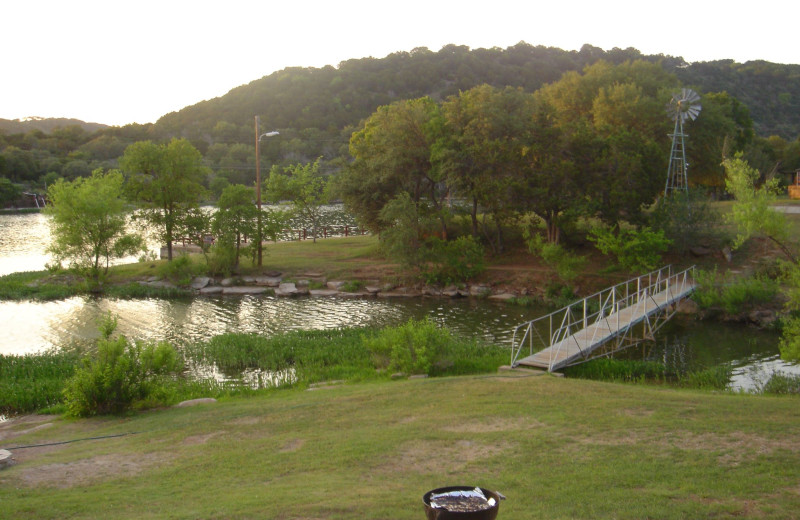 Lake view at Thunderbird Resort.