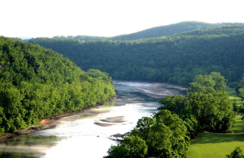 Scenic views at Copper John's Resort.