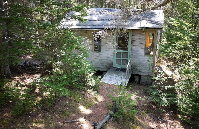 Rental exterior view of Acadia Cottage Rentals.