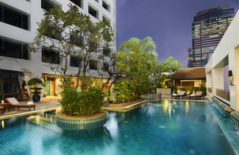 Outdoor pool at Avani Atrium Bangkok.