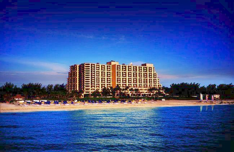 Exterior view of Harbor Beach Marriott Resort & Spa.