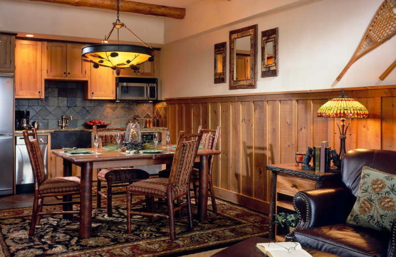 Lounging area at The Whiteface Lodge.