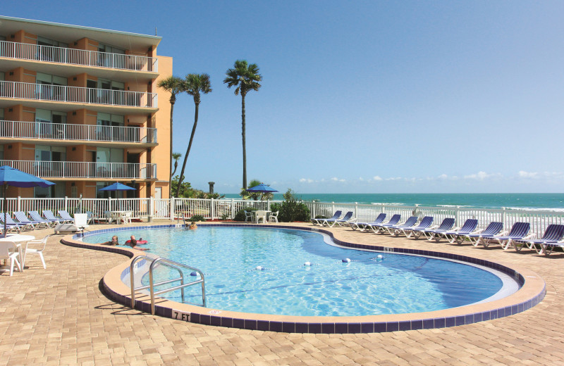 Outdoor pool at Coral Sands Oceanfront Resort.