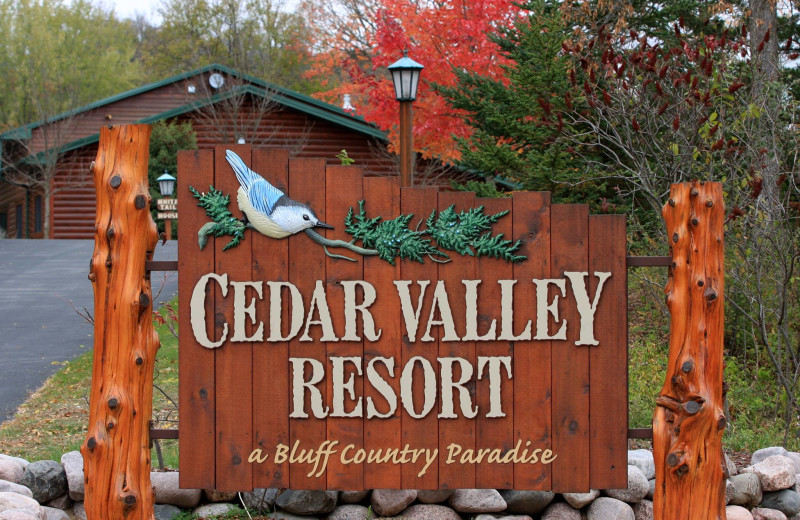 Welcome to Cedar Valley Resort.