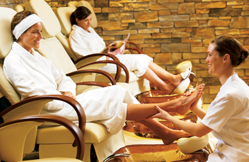 Spa pedicures at Pillar and Post.