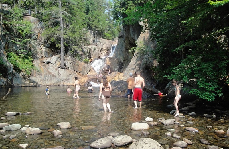 Waterfall at Grant's Camps.