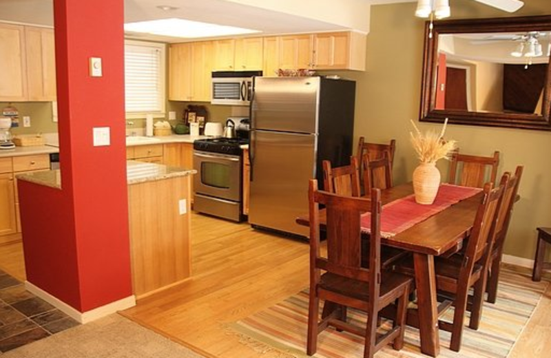 Guest kitchen at Park City Canyons Properties.