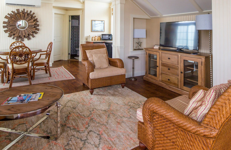 Guest room at Saybrook Point Inn, Marina & Spa.