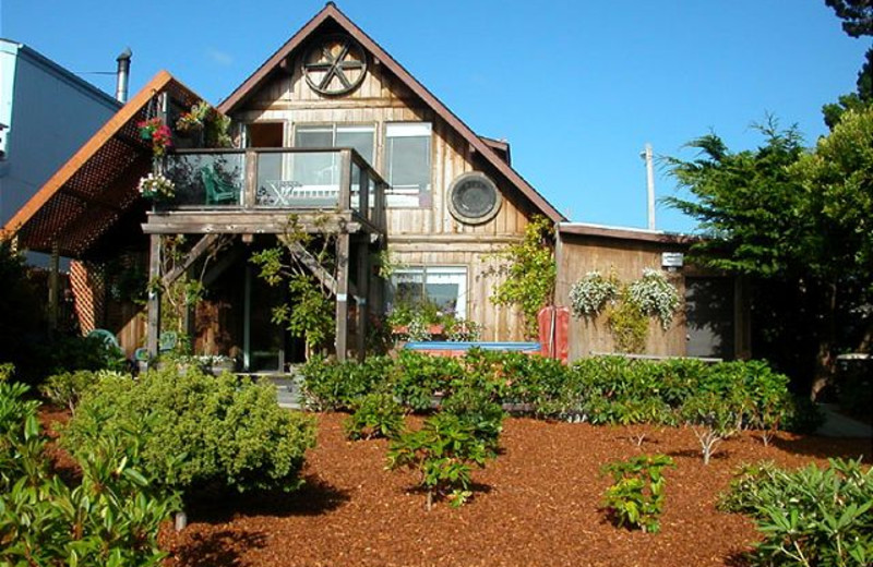 Vacation rental exterior at Redwood Coast Vacation Rentals.