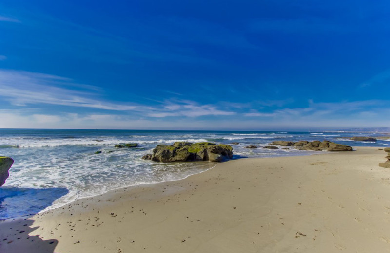 Rental beach at Cal Vacation Homes.