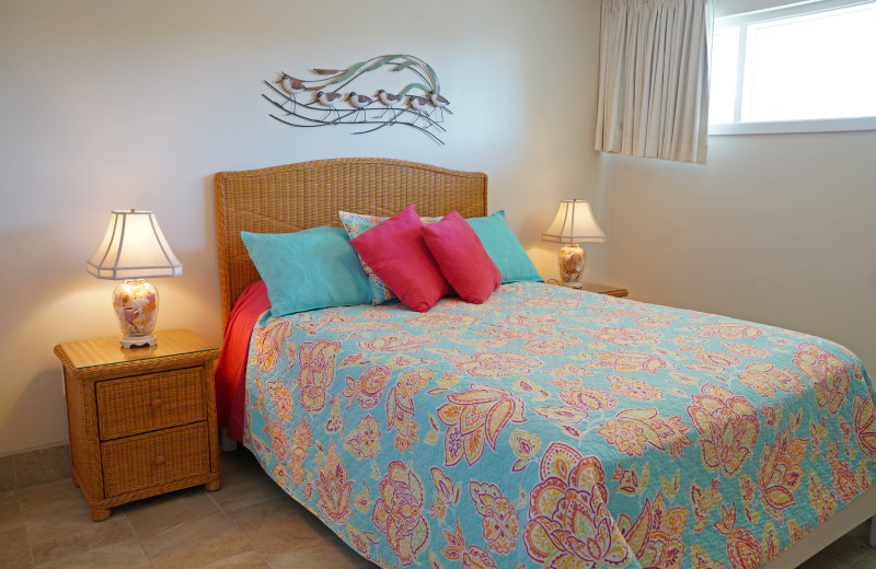 Guest Bedroom at Island House Beach Front Condominiums