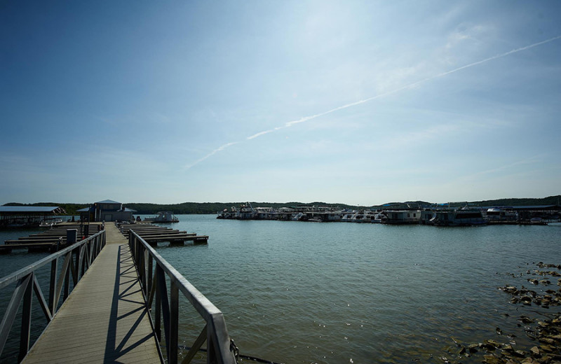 Dock at Fourwinds Resort & Marina.