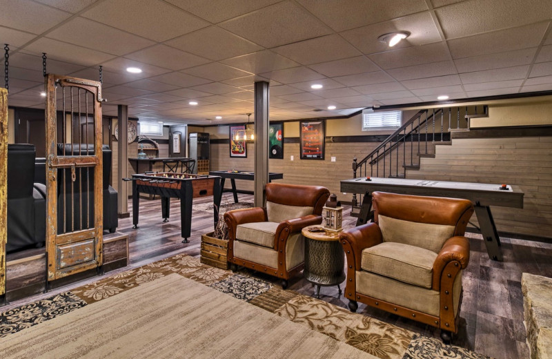 Rental game room at Eden Crest Vacation Rentals, Inc.