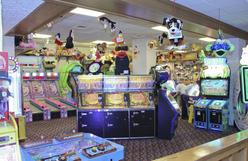 Video arcade at Bavarian Inn of Frankenmuth.