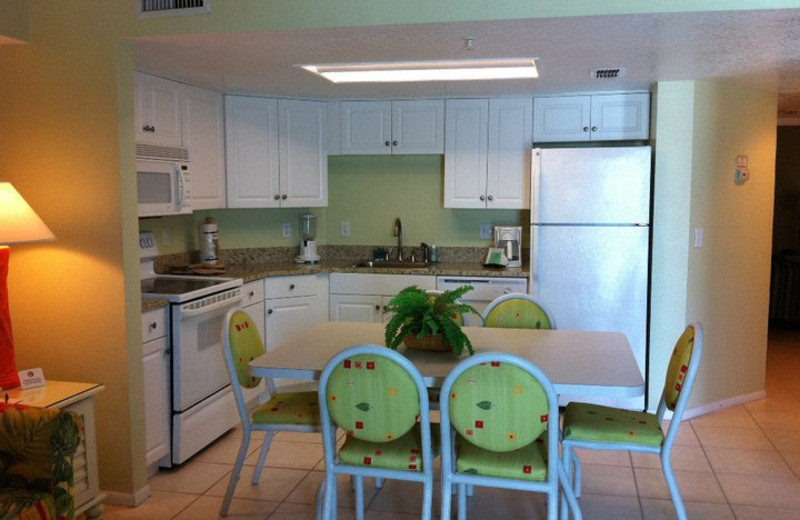 Kitchen Area at Coconut Palms Beach Resort