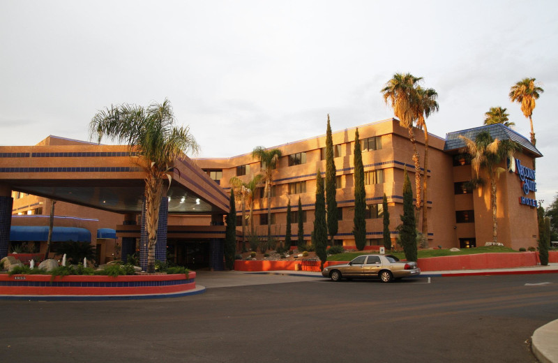 Exterior view of Ramada by Wyndham Viscount Suites Tucson East.