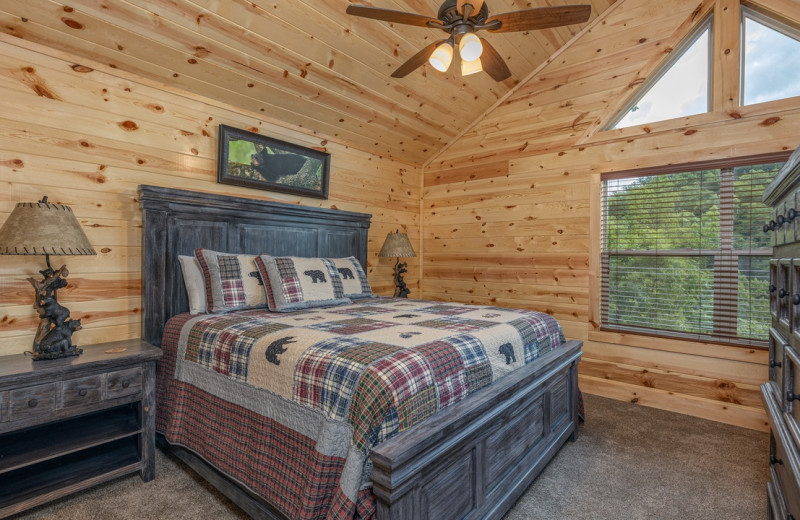 Rental bedroom at Eden Crest Vacation Rentals, Inc.