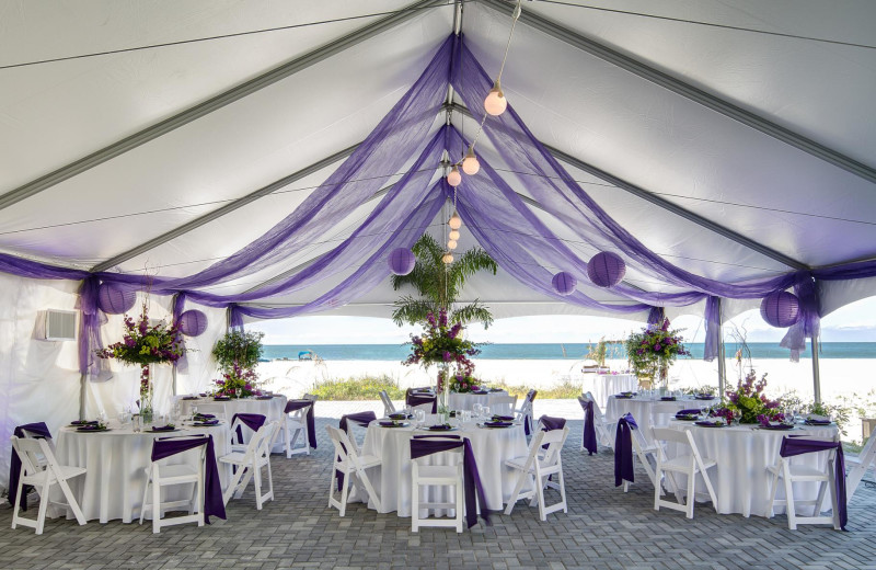 Wedding reception at Sirata Beach Resort.