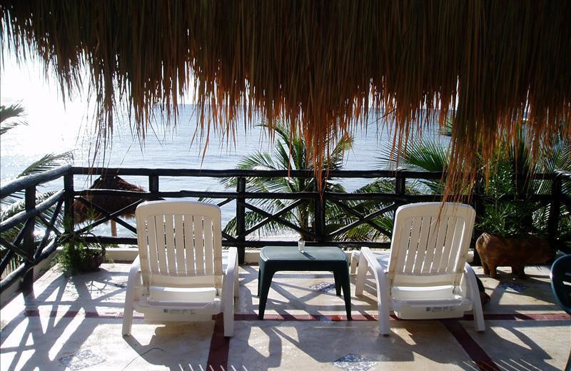 Rental balcony at Villa de Paz.