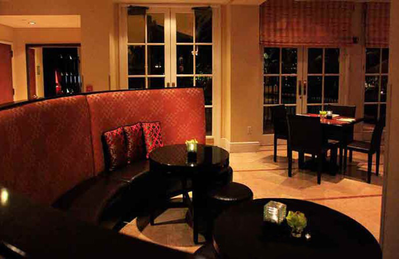 Restaurant view at Maison 140 Beverly Hills.