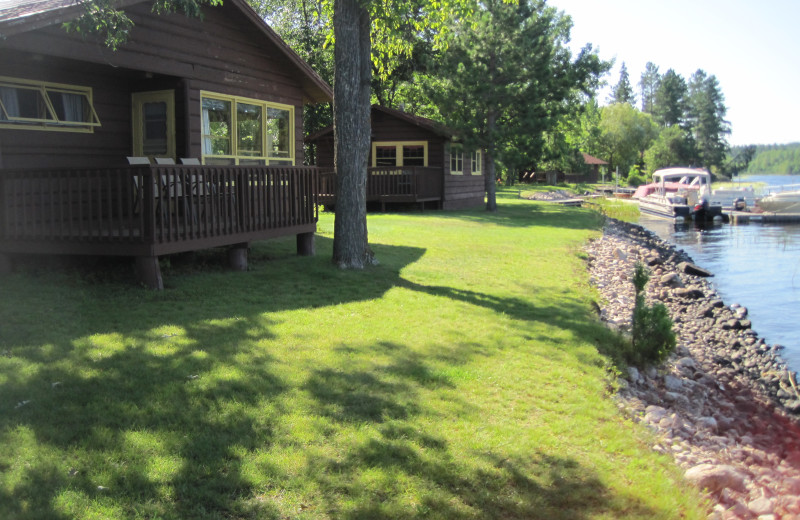 Cabins at  	Nelson's Resort.