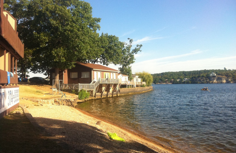 Beach at Lakeview Resort - Lake of the Ozarks.