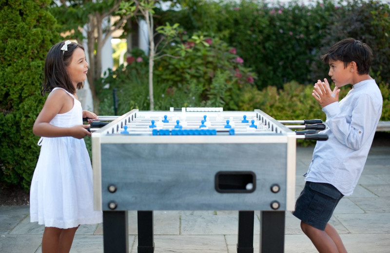 Foosball at Winnetu Oceanside Resort.